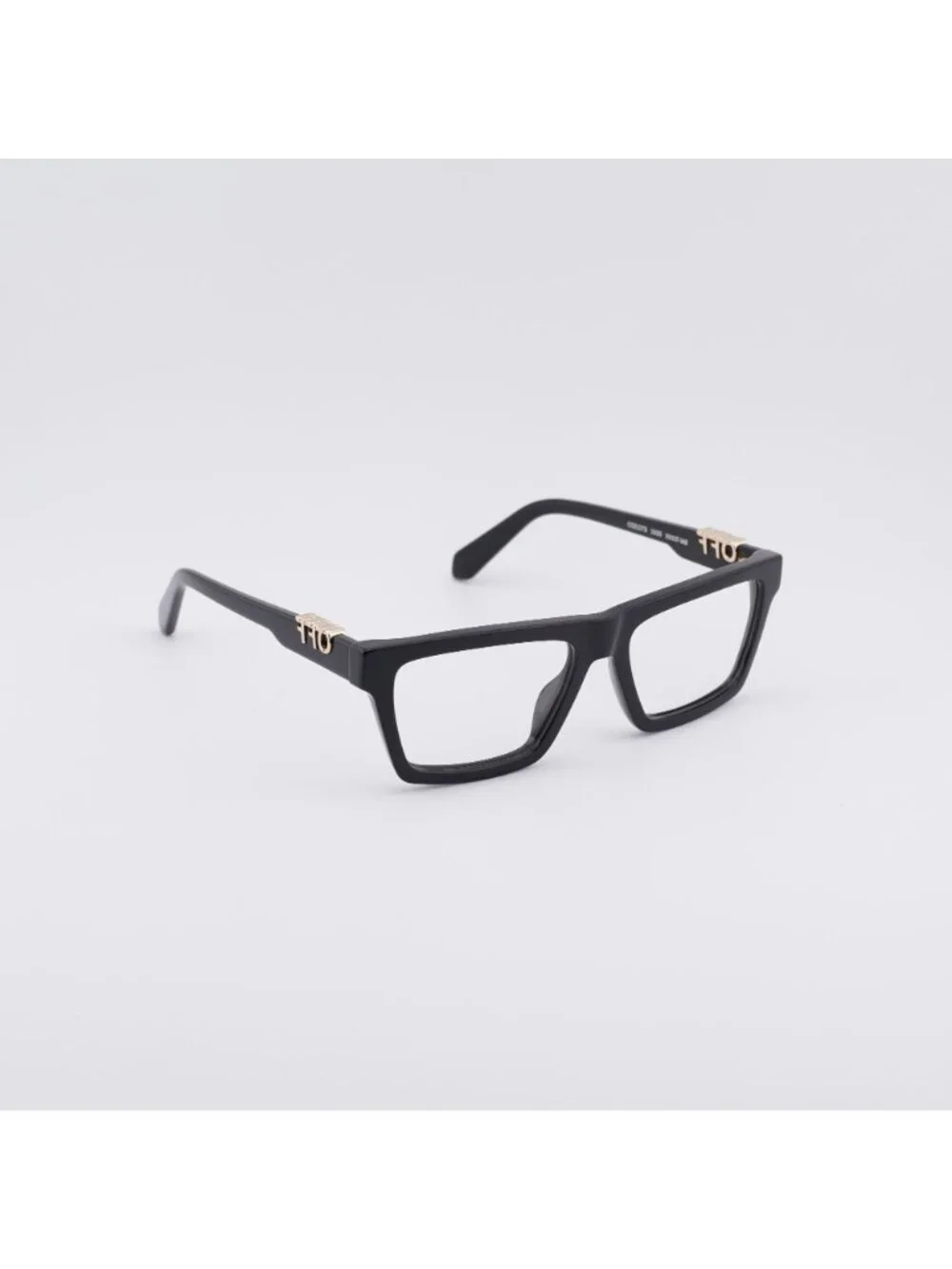 Off-White OERJ07B STYLE 7B 1000 Eyeglasses Black 55mm Rectangle Frame